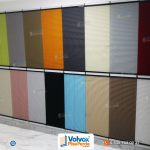 Rengarenk Plise Perde Volvox